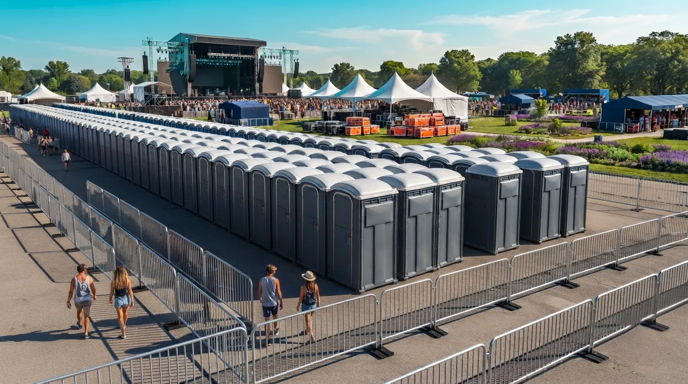 Festival Restroom Rental in Dearborn, MI