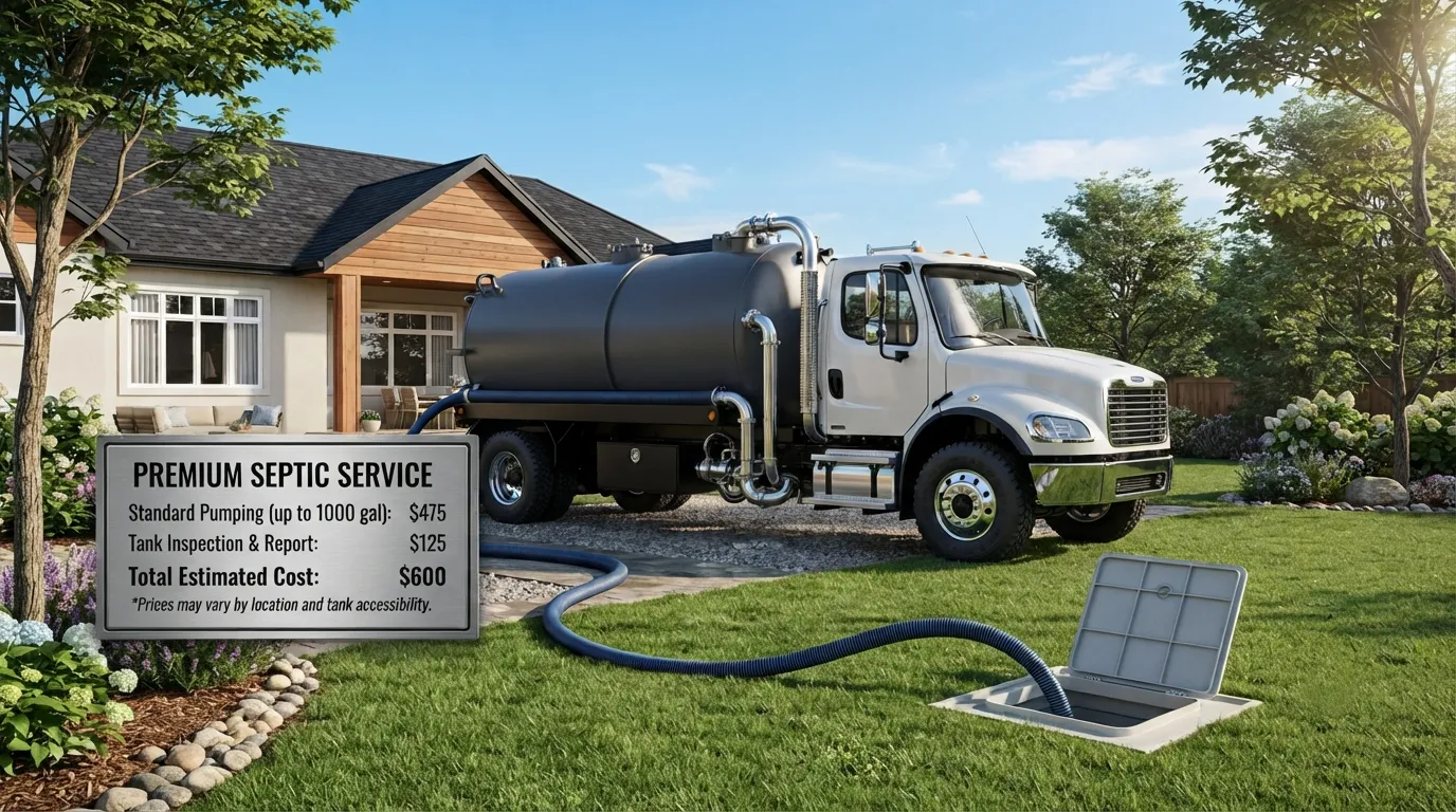 Septic Tank Pumping Cost in Dearborn, MI